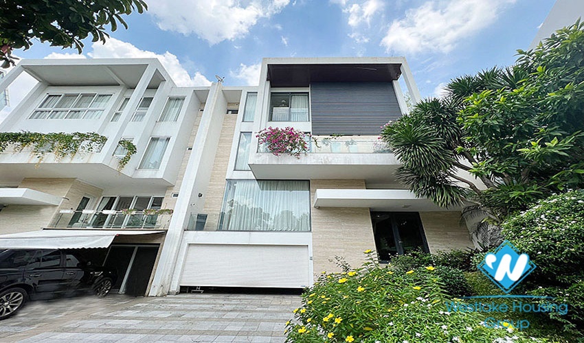 Beautiful and quality house for rent in Q Block, Ciputra, Ha Noi